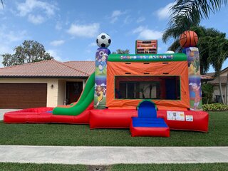 4 in 1 Sports Dual Lane Combo Wet or Dry