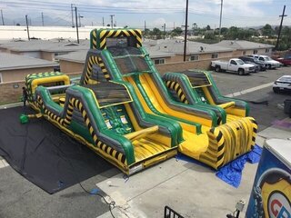 135' Long Toxic Revenge Obstacle Course (or 50'X28')